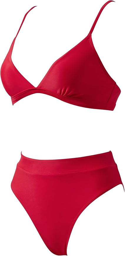 High Waisted Triangle Bikini – Sexy 2 Piece High Cut Swimsuit