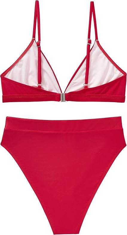 High Waisted Triangle Bikini – Sexy 2 Piece High Cut Swimsuit